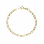 Child's Tiger's Eye Bracelet in 18K Gold