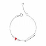 Children's superlight plate bracelet in 18K Gold