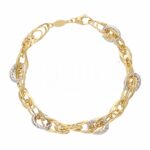 Women's 18K Gold Chain Bracelet