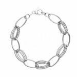 18K Gold Women's Chain Bracelet