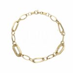 Women's 18K Gold Chain Bracelet