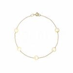 Women's 18K Gold Chain Bracelet