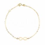 Women's 18K Gold 1 Element Plate Bracelet