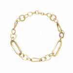 Women's 18K Gold Chain Bracelet