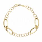 Women's 18K Gold Chain Bracelet