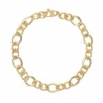 18K Gold Women's Chain Bracelet