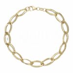 Women's 18K Gold Chain Bracelet