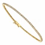 Microcast Tennis in 18K Gold