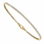 Tennis cut in 18K Gold