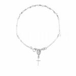 18K Gold Studded Rosary Bracelet