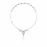 18K Gold Studded Rosary Bracelet