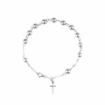 18K Gold Studded Rosary Bracelet