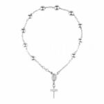 18K Gold Soldered Rosary Bracelet