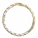 Cardano Oval Men's Bracelet in 18K Gold