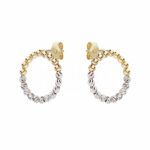 Lobe Earrings - Women's Headband in 18K Gold