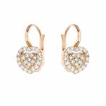 Duo Collection Women's Earrings in 18K Gold