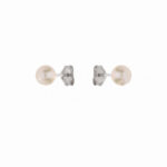 Women's Pearl Earrings in 18K Gold