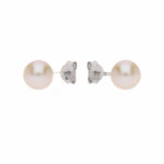 Women's Pearl Earrings in 18K Gold