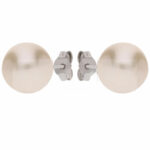 Women's Pearl Earrings in 18K Gold