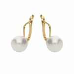 Women's Pearl Earrings in 18K Gold