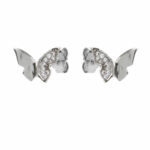 Women's Butterfly Earrings in 18K Gold