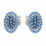 Duo Collection Women's Earrings in 18K Gold