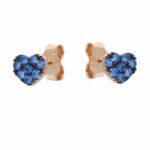 Shiny Collection Women's 18K Gold Lobo Earrings