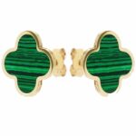 Women's Quadrifoglio Earrings in 18K Gold