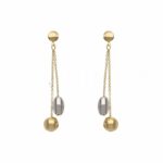 Women's 18K Gold Dangle Earrings