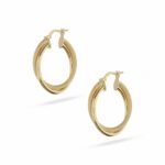 Women's Braided Circles in 18K Gold