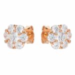 Women's "Magic" Collection Point of Light Earrings in 18K Gold
