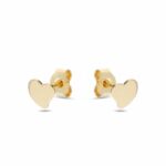 Child's slab element earring in 18K Gold