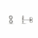 Child's Infinity Earring in 18K Gold