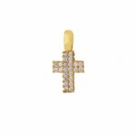 Women's Cross in 18K Gold