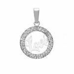 Women's Love Pendant in 18K Gold