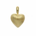 Women's Electroformed Heart in 18K Gold