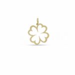 Women's pierced slab pendant in 18K Gold