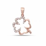 Women's Quadrifoglio Pendant in 18K Gold