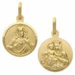 Medal struck in 18K Gold