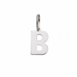18K Gold Letter Pendant