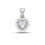 Women's 18K Gold Color Stone Pendant