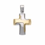 Men's Cross in 18K Gold