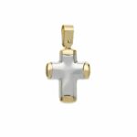 Men's Cross in 18K Gold