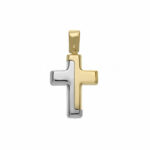 Men's Cross in 18K Gold