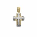 Men's Cross in 18K Gold