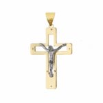Men's Cross in 18K Gold