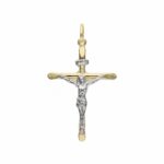 Men's Cross in 18K Gold