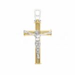 Men's Cross in 18K Gold