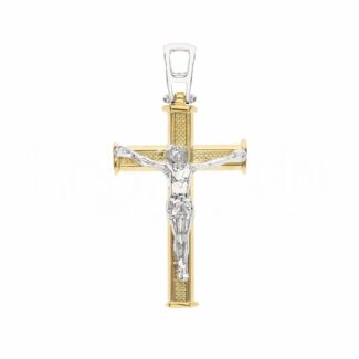 Men's Cross in 18K Gold