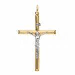 Men's Cross in 18K Gold